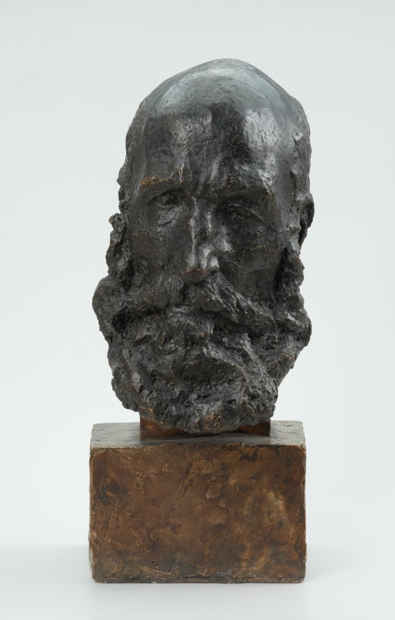 Głowa mężczyzny, Szukalski Stanisław (1893–1987) (rzeźbiarz)