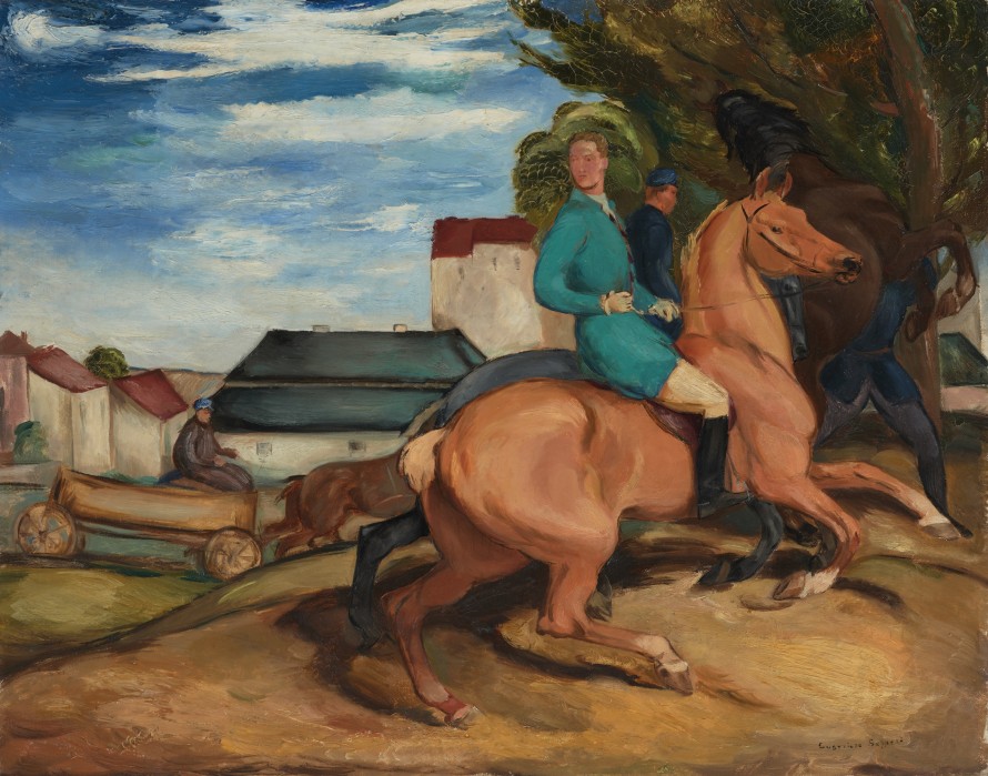 Jeździec, Geppert Eugeniusz (1890–1979) (malarz)