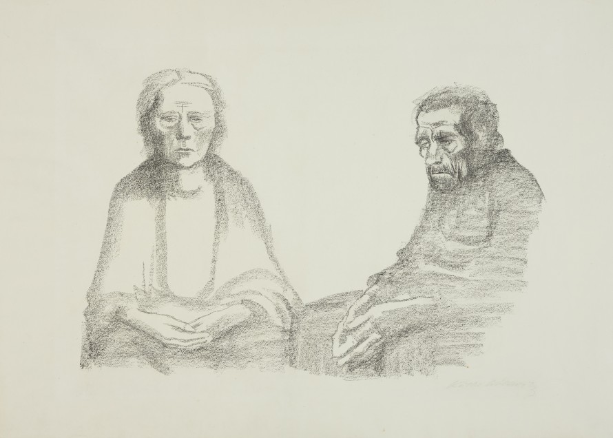 Rodzice (Portret starej kobiety i mężczyzny)
