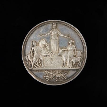 Medal nagrodowy Bałtyckiego Towarzystwa Popierania Rolnictwa