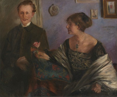 Portret pisarza Georga Hirschfelda i jego żony Elli